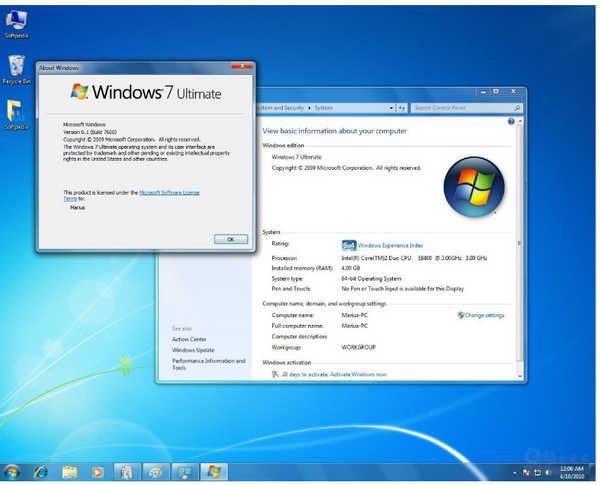 太完美win7系统windows7 Sp1 X64 英文版 真下载